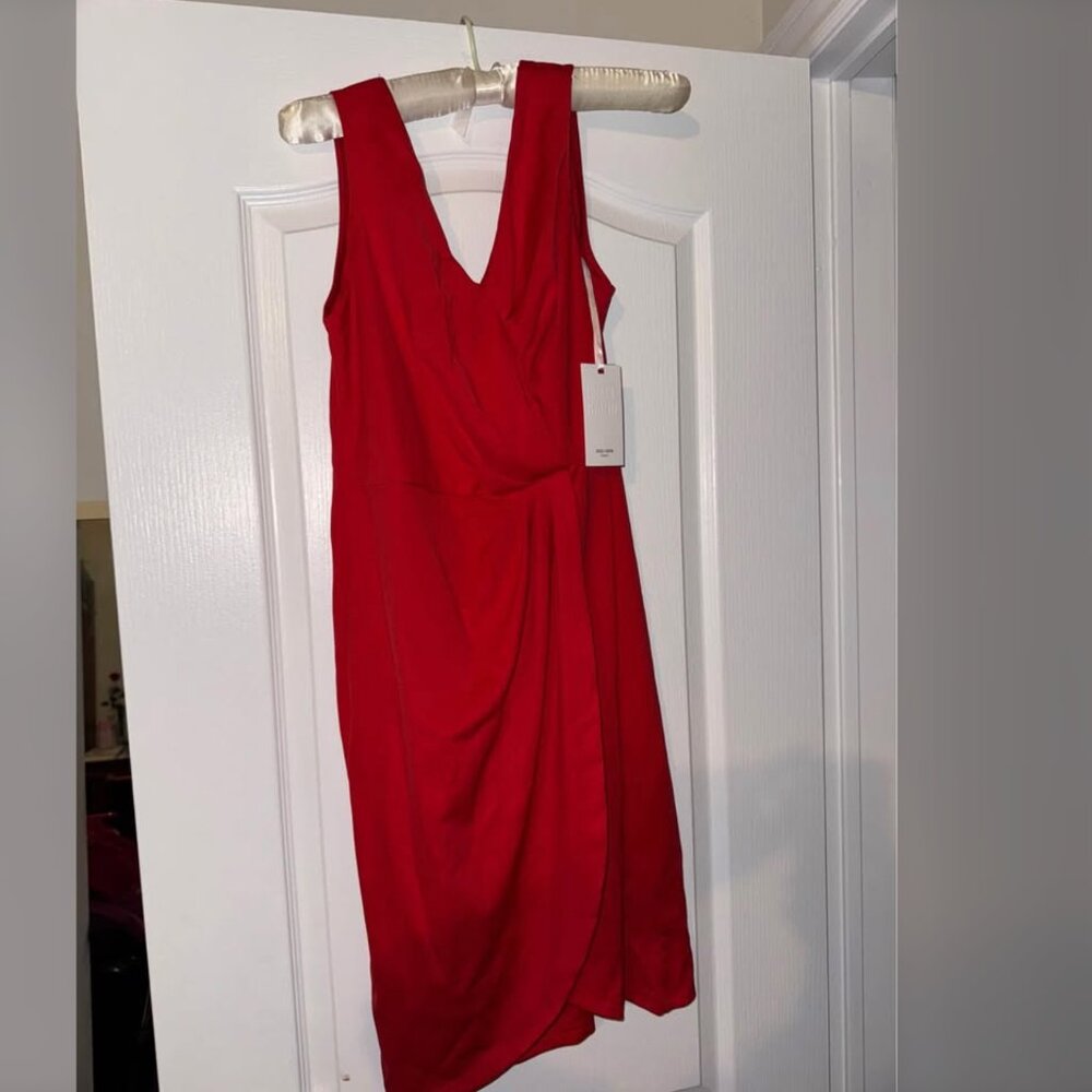 Grace Karin Bodycon Dress Red - Size M- NWT